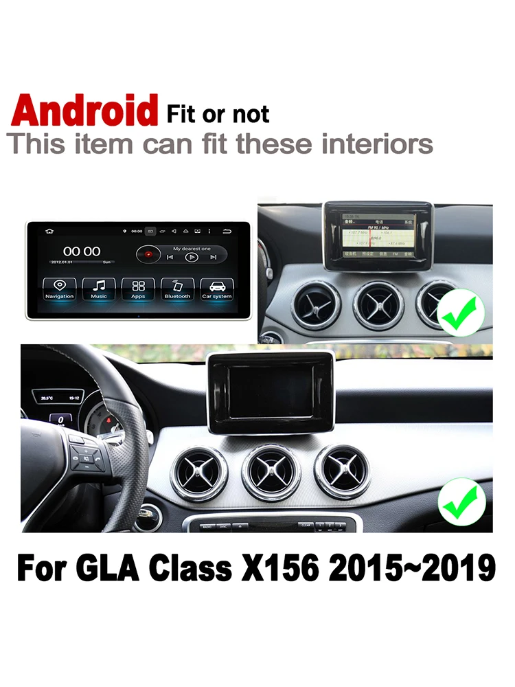 Автомобильный плеер Android IPS для Mercedes Benz GLA Class X156 2015 ~ 2019 NTG оригинальный стиль