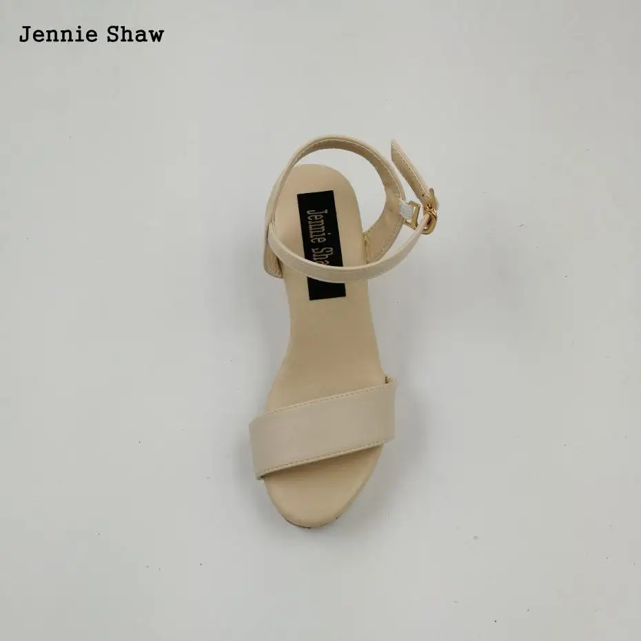 Пикантные летние дамские сандалии на танкетке в богемном стиле туфли высоком