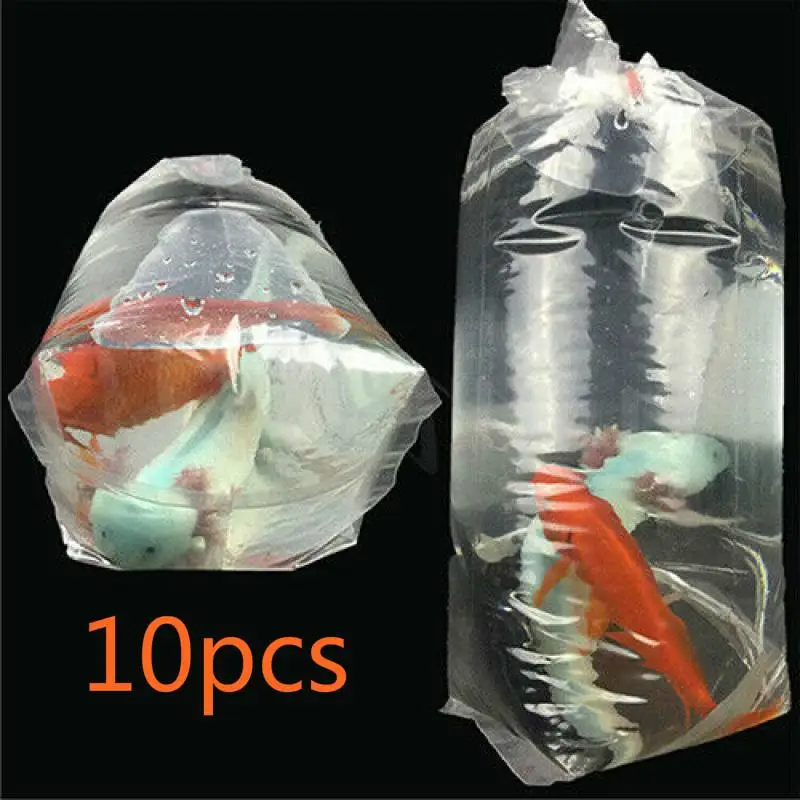 10PCS Aquarium Atembeutel Verschnaufpause Taschen Transport LongLife Fisch Garnelen 10cmX30cm/12cmX35cm/14cmX40cm – Detail 5