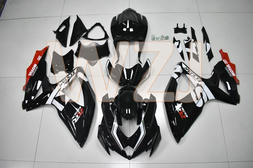 GSX R 600 2009 Кузов для Suzuki GSXR750 Набор всего тела GSXR600 2008 2010 K8 кузов|Накладки и