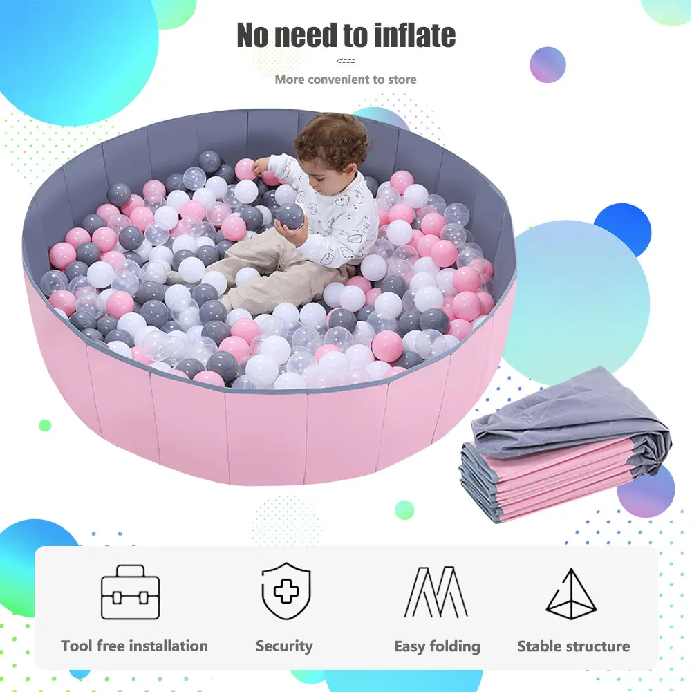 Складной Океанский шар бассейн мяч яма для детей прочный и крепкий высокое