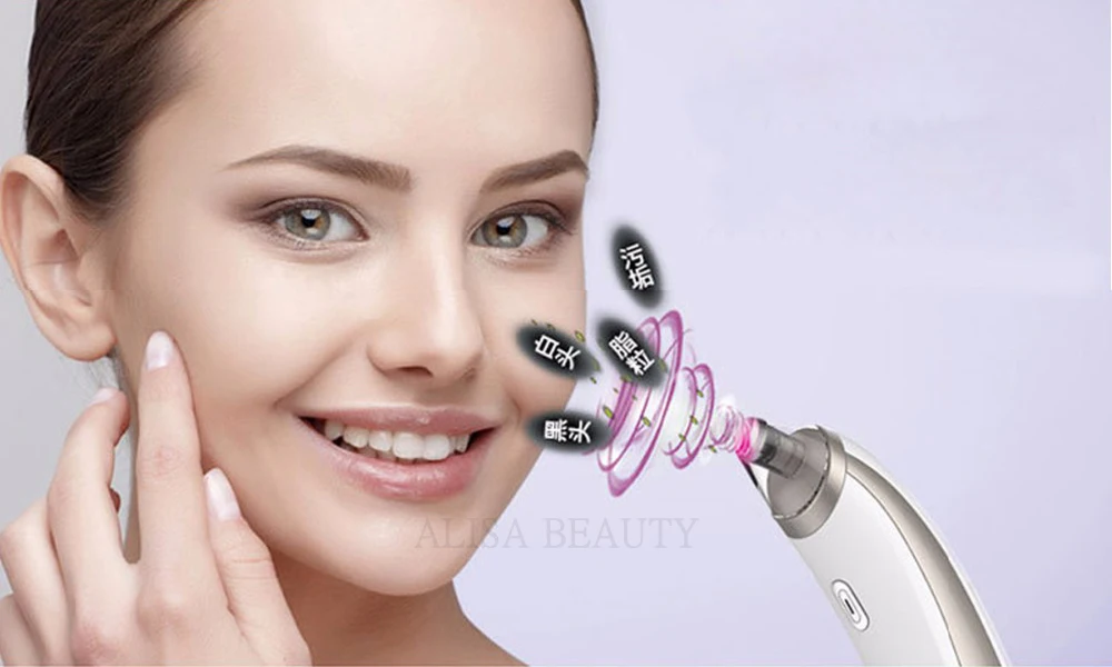 

Pore Vacuum Blackhead Remover Cleansing blackheads absorption apparatus Electric suction pore cleaner electronic beauty device