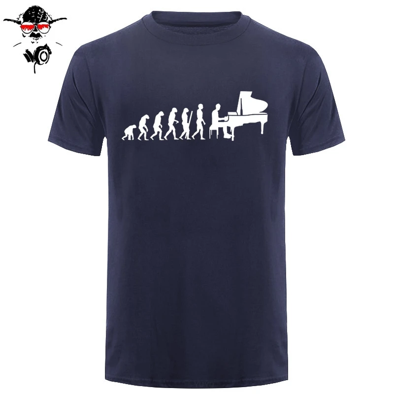 Футболка мужская с изображением пианино и фортепиано | Мужская одежда