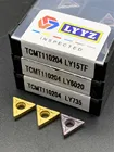 Металлический токарный инструмент TCMT110204 LY735 LY15TF LY6020, резец для наружной токарной обработки, токарный инструмент с ЧПУ TCMT 110204, фрезы