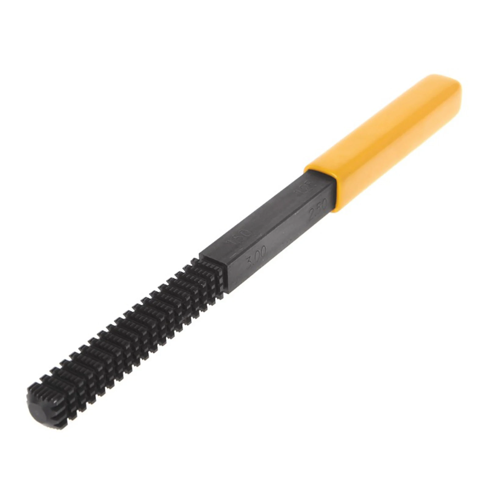 

Tool Metric Thread Repair File Cleanable Black 21.5cm Metal BSW/BSF Yellow PF/BSP 0.75-3mm Pitch Damaged Threads SAE/UN