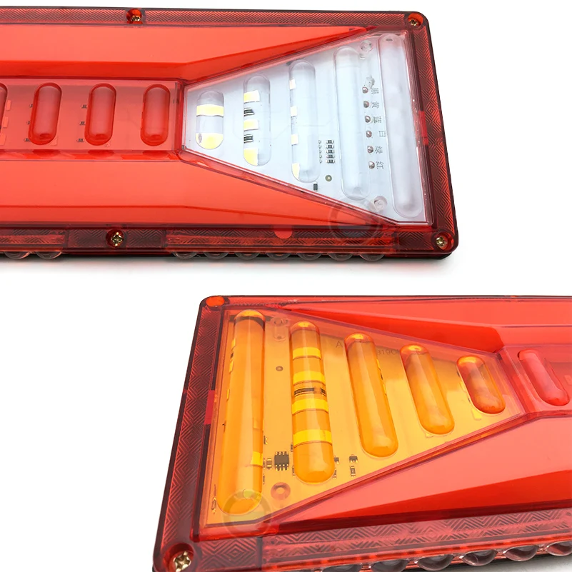 Универсальный Автомобильный задний фонарь стоп-сигнал поворотный сигнал для