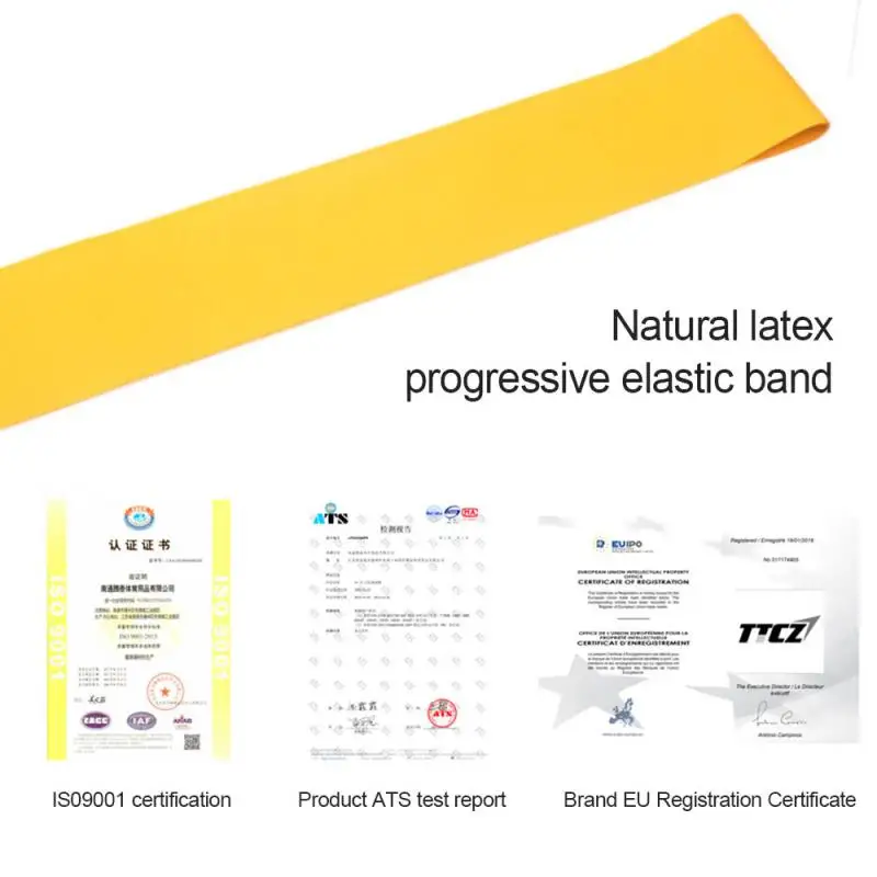 Karet Resistance Band Latihan Kebugaran Olahraga Elastis Band untuk Kebugaran Yoga Pilates Latihan Kekuatan Loop Expander Hot Sale