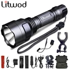 XHP50 супер яркий светодиодный светильник-Вспышка 5 светильник ing режимы лампа светодиодный фонарь Тактический светильник с 18650 аккумулятором для езды на природе