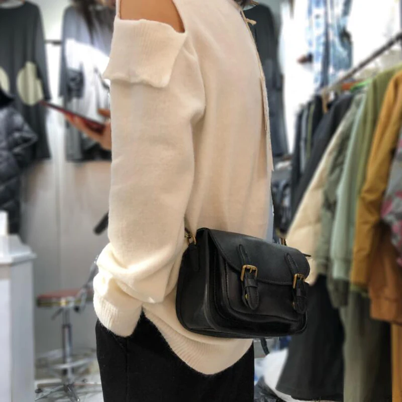 Модные сумки через плечо из натуральной кожи квадратные ремни искусственная