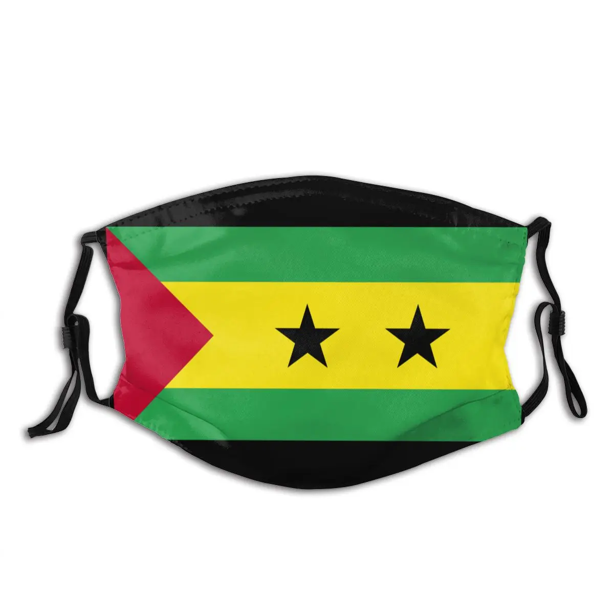 

Sao Tome и флаг Принсипи Face Msak с фильтром