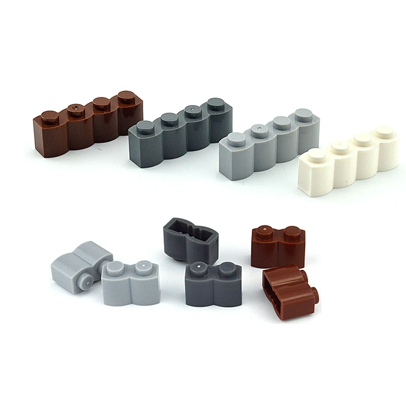 40 70 шт./лот Smartable Brick Special 1x2 1x4 с волнистыми строительными блоками запчасти игрушки