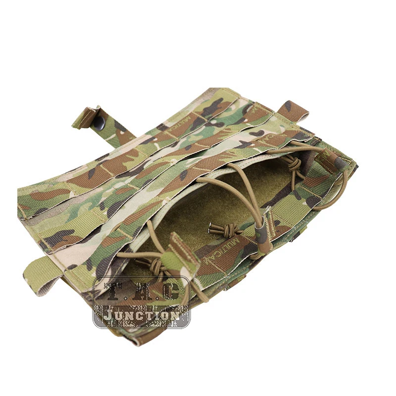 Низкопрофильная Съемная застежка с панелью Molle w/ Three M4 Сумка передней + держатель