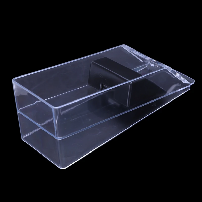 

Professional Deluxetexas Hold'em Baccarat Poker Dealer Poker Card Shoe 1-6 Optionally Deputy(Transparent)