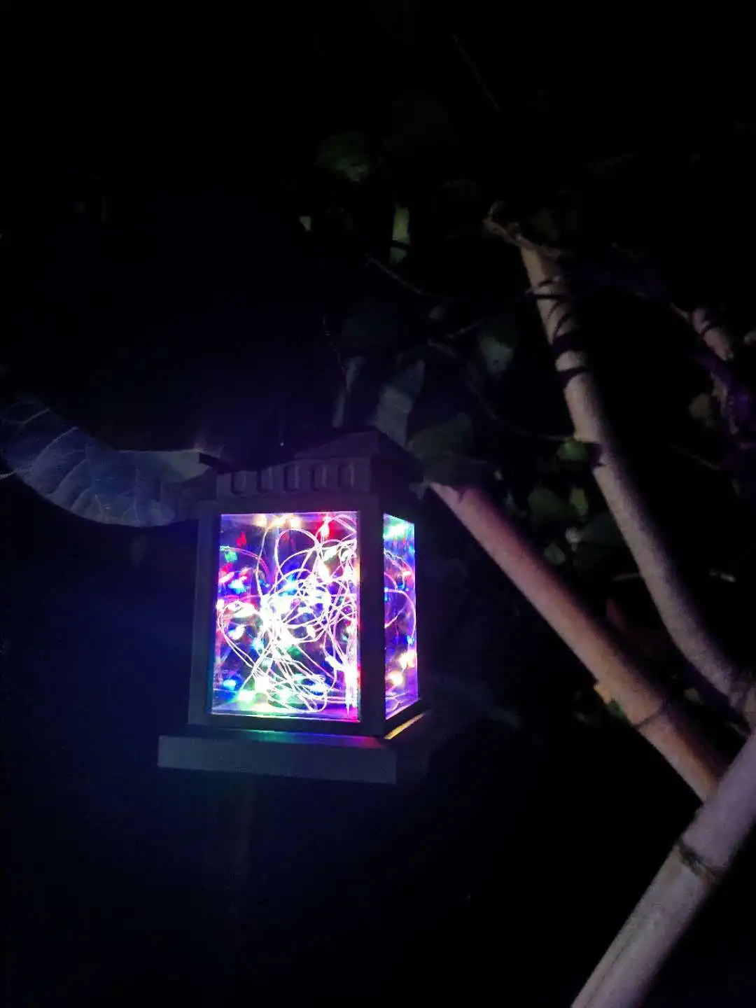 

Solar Lights Garden Outdoor Hanging Decor Solar Yard Lamp Decorations Lantern Waterproof Solar Copper Wire Warm Solar Led Light
