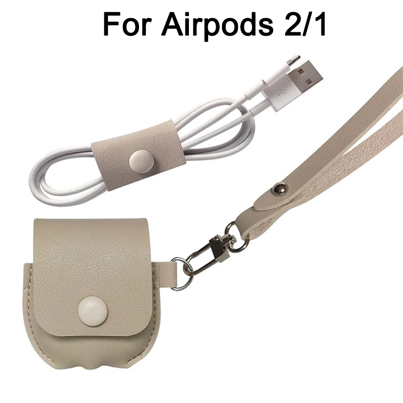 Сказочный кожаный чехол для Apple Airpods Pro, противоударный ремешок для наушников, чехол для AirPods 3 2 1, чехол для зарядки, защитный чехол