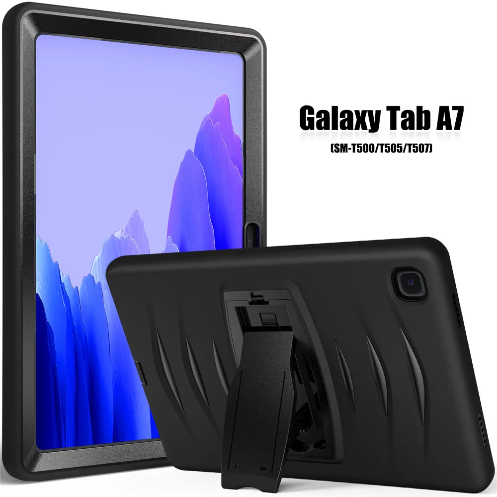 Ударопрочный чехол карандаш со съемной подставкой для Samsung Galaxy Tab A7|Чехлы