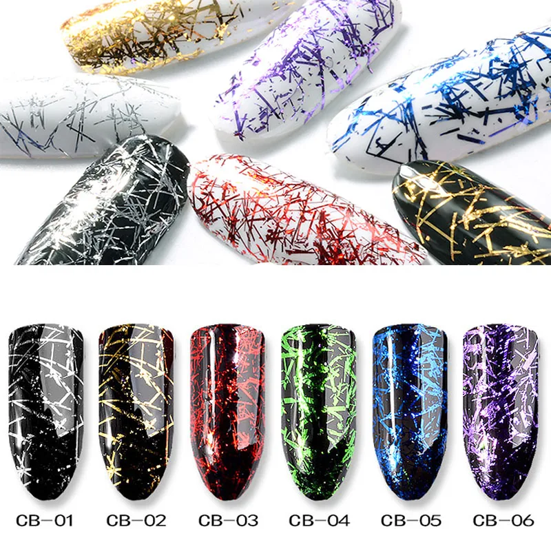 New Hot Nail Tool Metal Line Glitter Flakes Nails Sequins Strip Wire Mirror for Manciure Pedicure UV Gel Nailart Decoration | Красота и