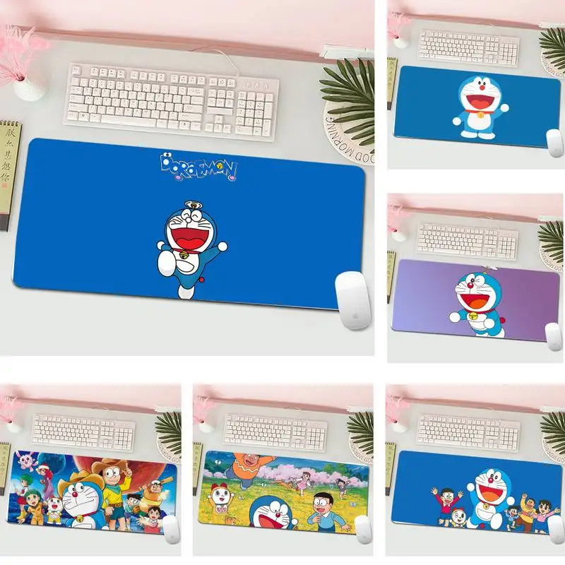 

Doraemon Gamer Speed Mice Retail Small Rubber Mousepad XL Large Gamer Keyboard PC Desk Mat Computer Tablet Mouse Pad