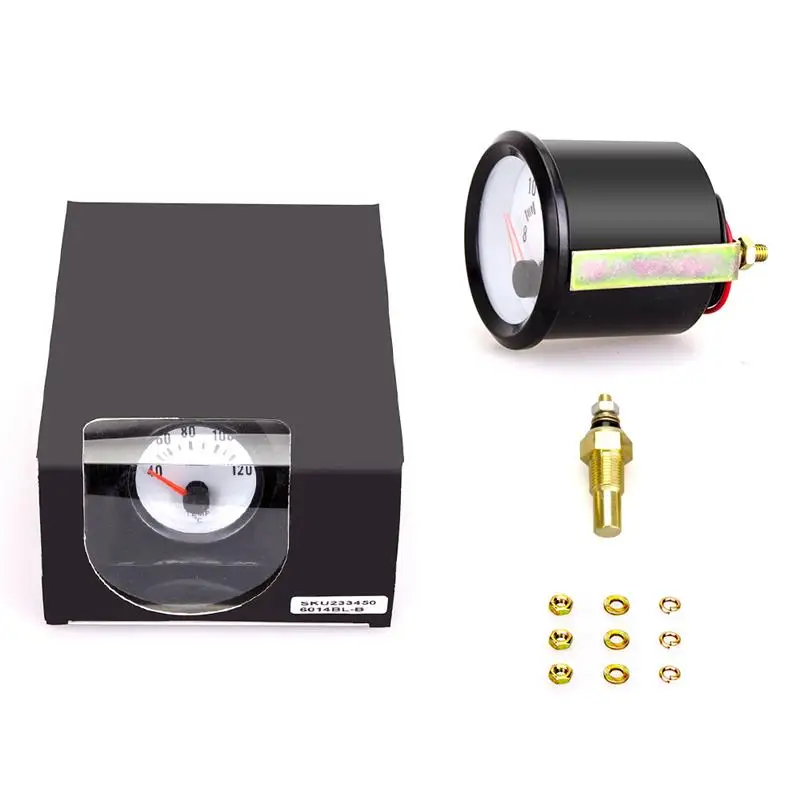 Автомобильный датчик температуры воды измеритель 2 дюйма 52 мм с датчиком|Датчики