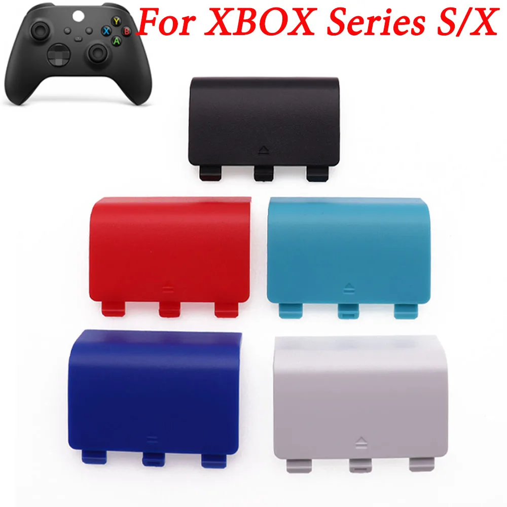 

50 PCS for XBox Series S X Controller Replacement Housing Battery Shell Back Cover Lid Door Case Skin Game Accessories