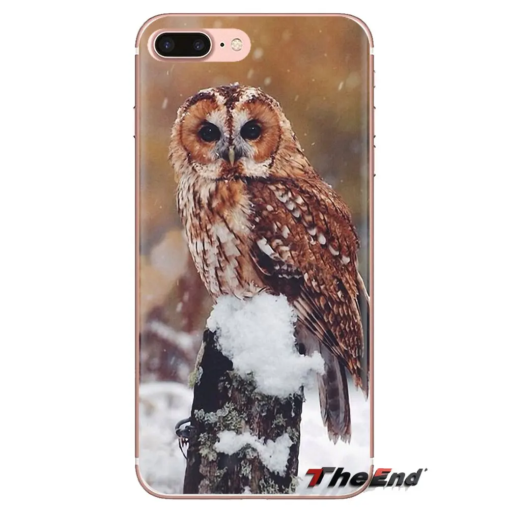 Сова арт милое постельное белье для iPhone XS Max XR X 4 4S 5 5S 5C SE 6 6S 7 8 плюс samsung Galaxy J1 J3 J5 J7 A3