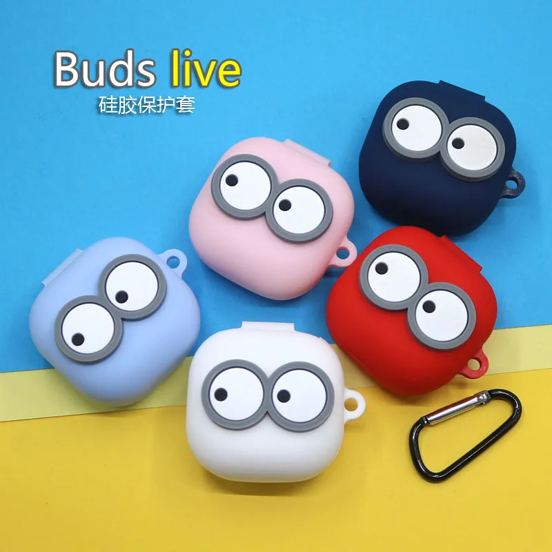 

New Arrival Silicone Cover For Samsung Galaxy Buds Live Case Charging Sleeve Wireless Headphone Earphone Protective Skin