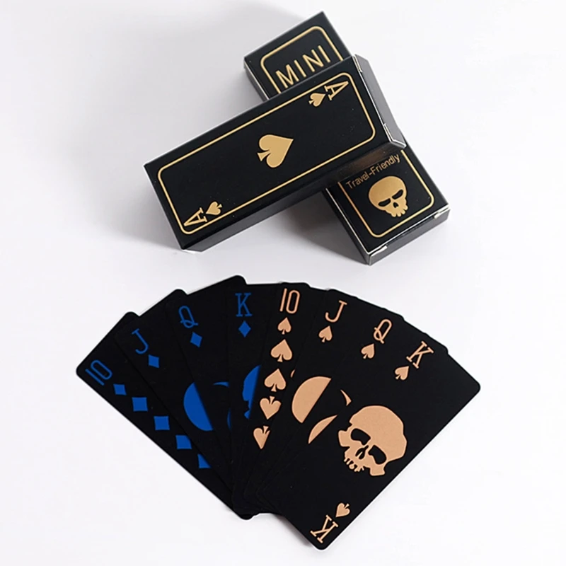 Флуоресцентные игральные карты из ПВХ волшебные идентификационные пластиковые