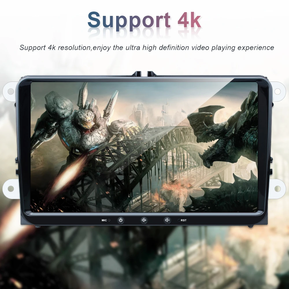 LeeKooLuu 2 Din Android Автомагнитола без DVD для VW/Volkswagen/Golf/Polo/Passat/b7/b6/SEAT/leon/Skoda 2Din Авторадио gps опционально