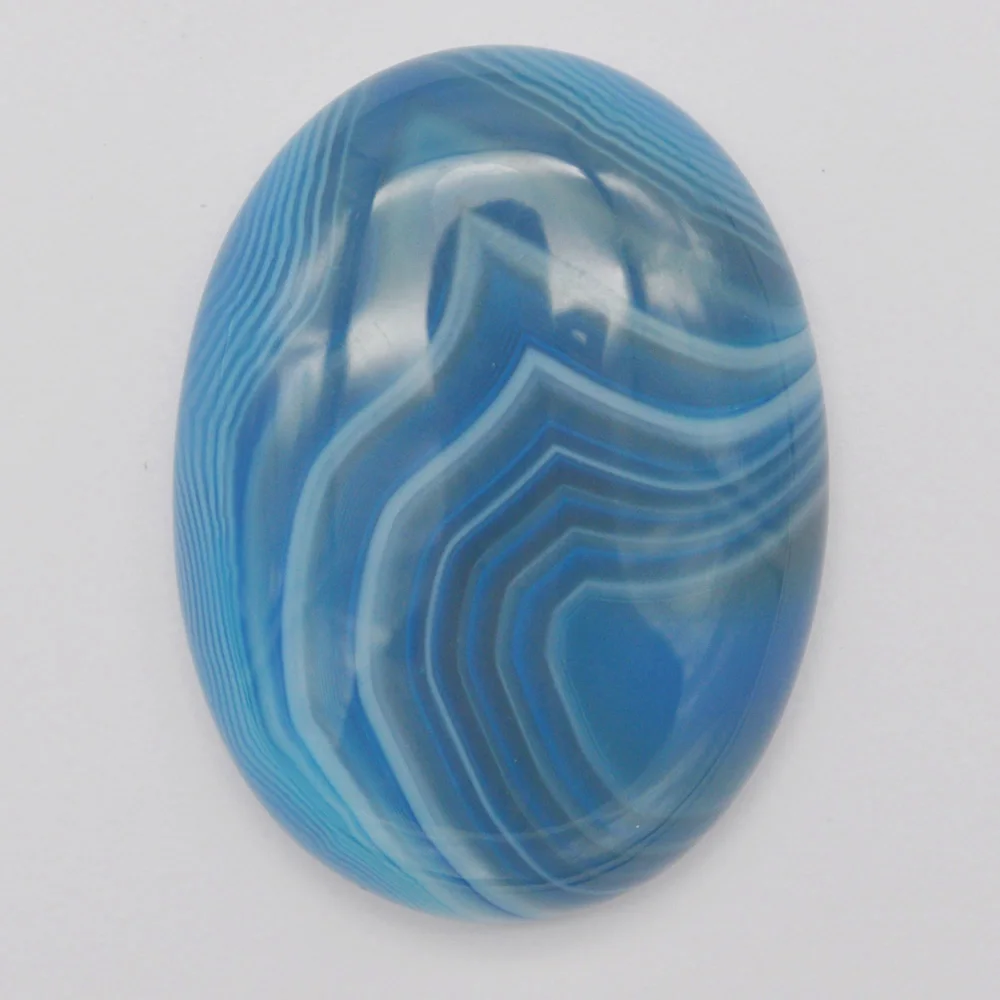 40x30 мм синий Карнелиан с прожилками камень овальный кабошон ювелирные изделия