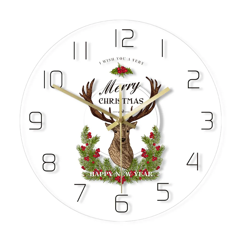 Счастливого Рождества и счастливого Нового года зимние праздники декоративные