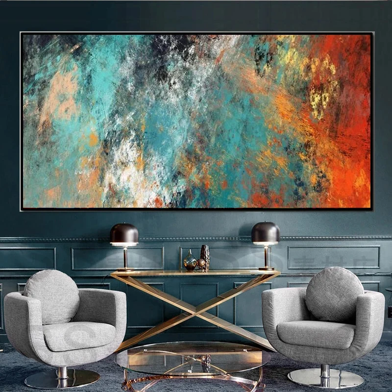 Настенные картины большого размера для гостиной домашний декор абстрактные