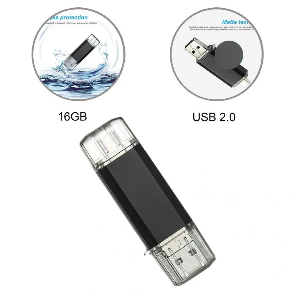 

Wide Compatibility Sturdy 16GB/32GB/64GB Type-C/USB Pen Drive for TV