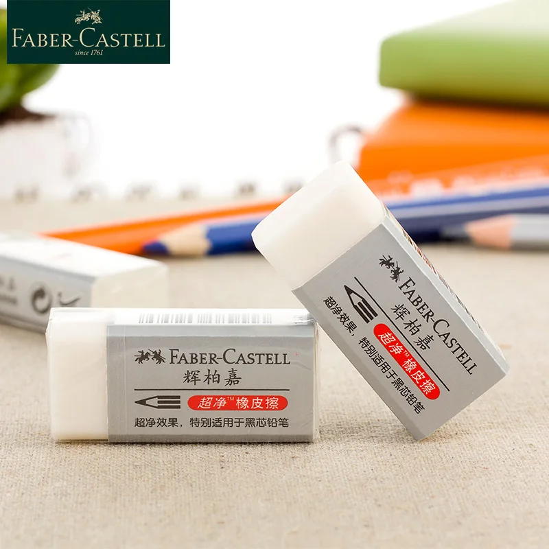 Faber Castell 187189 Рисунок резиновый ластик резинка для карандашей супер чистый