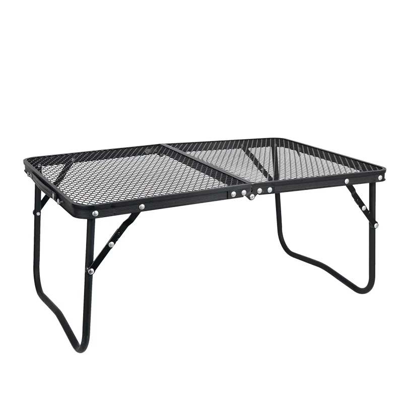 

Складной стол для кемпинга, портативный, металлический, для пикника, барбекю