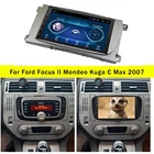 Автомагнитола 2 Din, мультимедийный проигрыватель Android 10 для Ford Focus II, Mondeo Kuga C Max 2007, GPS-навигация, панель