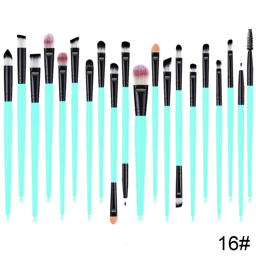 Набор кистей для макияжа ISEEN 20 шт. основы под макияж пудры румян теней консилера