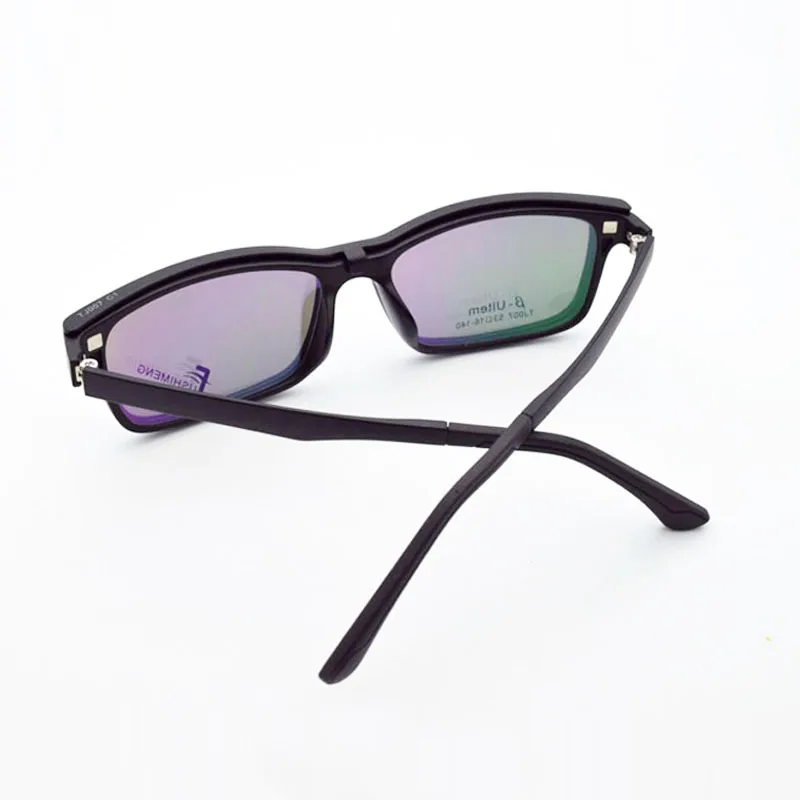 Супер светильник очки в полной оправе для мужчин магнитные 3d на клипсе