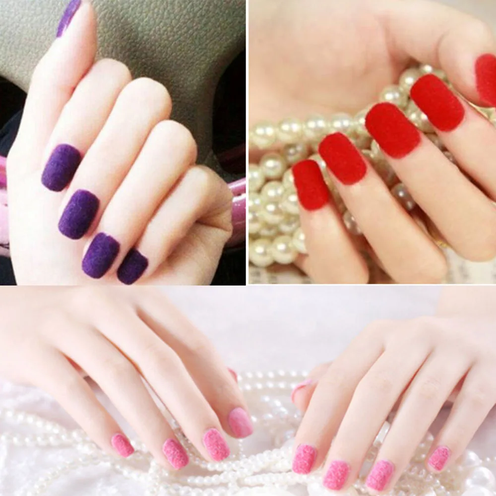 1 коробка зимние украшения для дизайна ногтей цветные пушистые кашемировые