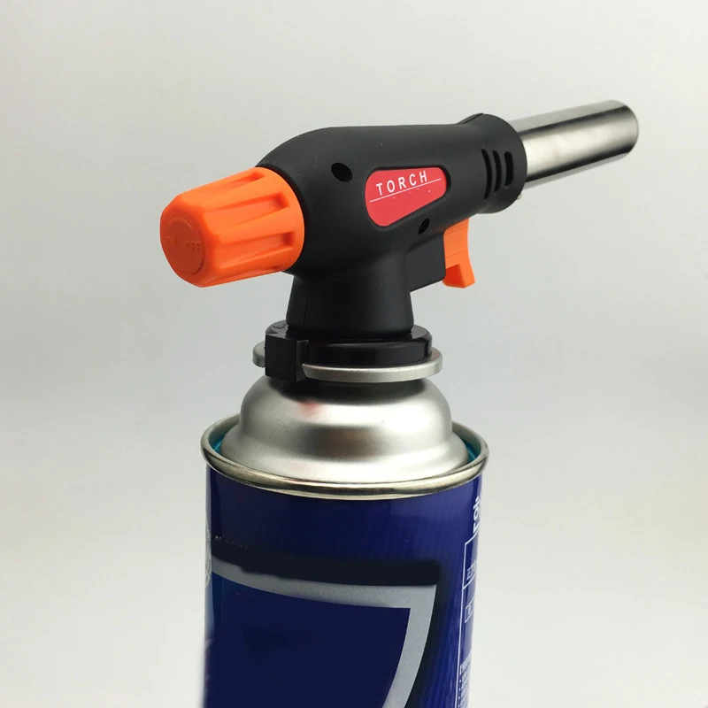 Butane gas nozzle direct injection fire head high temperature cassette spray outdoor barbecue equipment | Спорт и развлечения