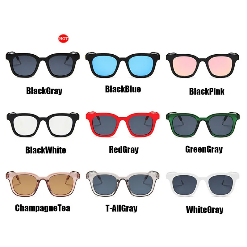 RBRARE Квадратные Солнцезащитные очки женские зеркальные солнцезащитные мужские