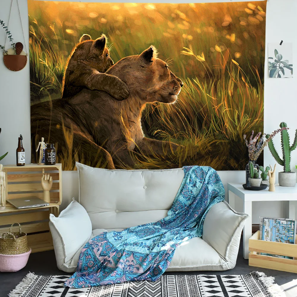 Simsant Map World винтажная Гобеленовая Экипировка настенные украшения художественные