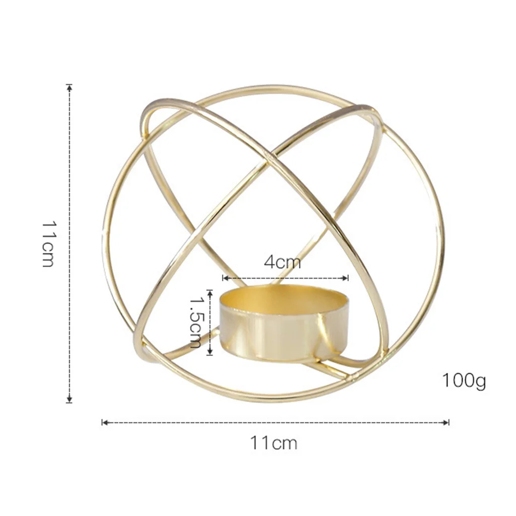 Nordic Style 3D Geometric Candle Holder Tea Light Dining Table Centerpiece Weddings Events Parties Decor | Дом и сад