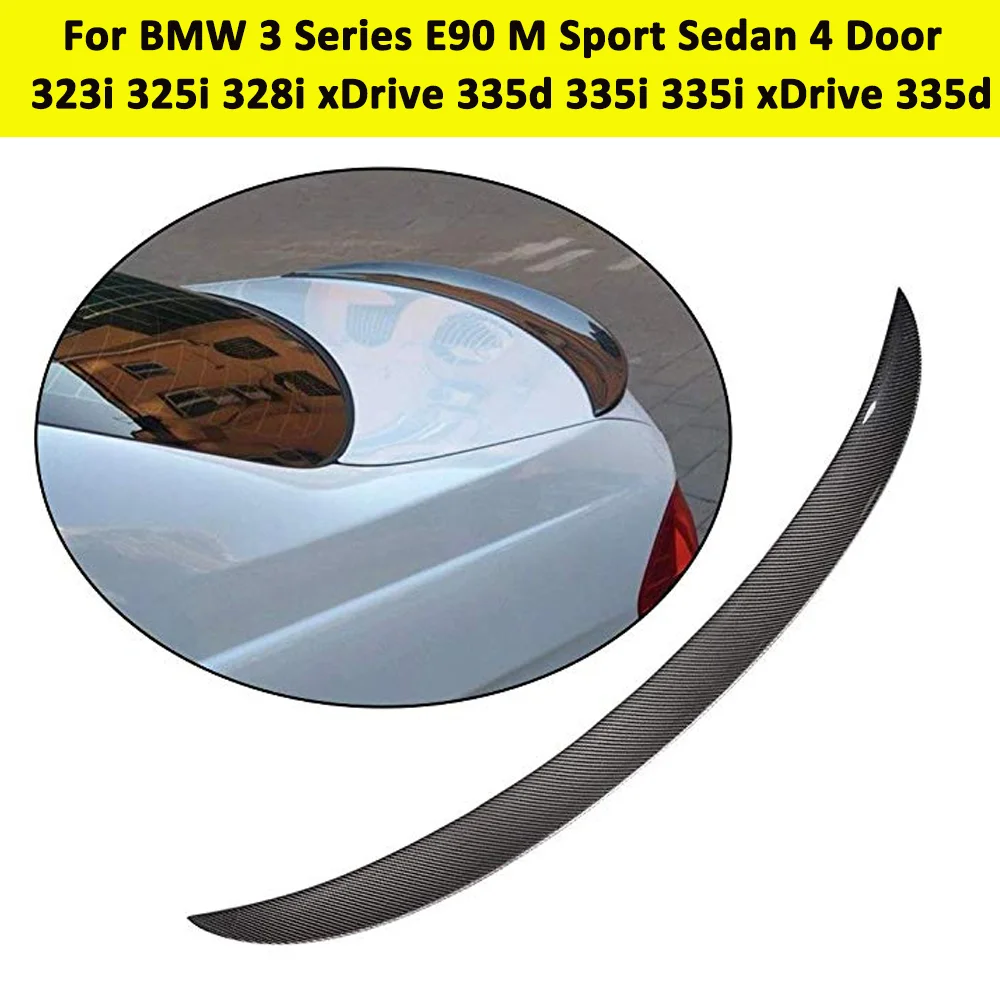 Задний спойлер для багажника из углеродного волокна M3 E90 BMW 3 серии M Sport Sedan 4 Door 323i
