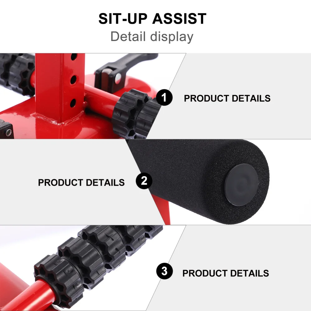

Adjustable Sit-Up Bar Practical Indoor Exercise Sport Reinforced Sit Device