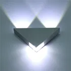 Светильник Настенный алюминиевый, светодиодный Вт, 220 В переменного тока