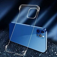 for vivo x50 x60 x70 pro plus thin frameless clear shockproof absorption hard protective bumper clear case for vivo x70 funda