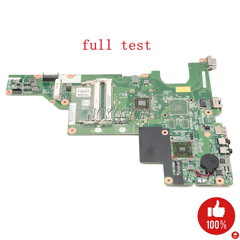 NOKOTION 657324-001 для HP COMPAQ CQ57 CQ43 435 635 материнская плата ноутбука с процессором DDR3 |