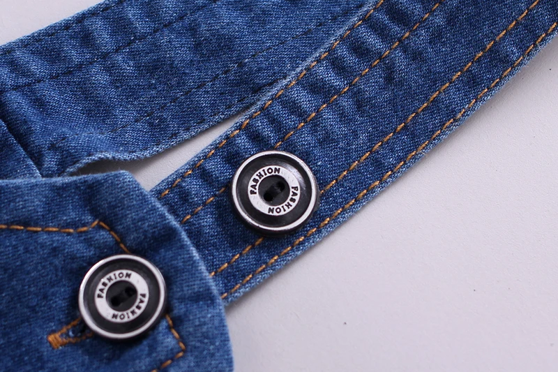 IENENS/шорты для девочек комбинезоны летние джинсы маленьких детские мягкие