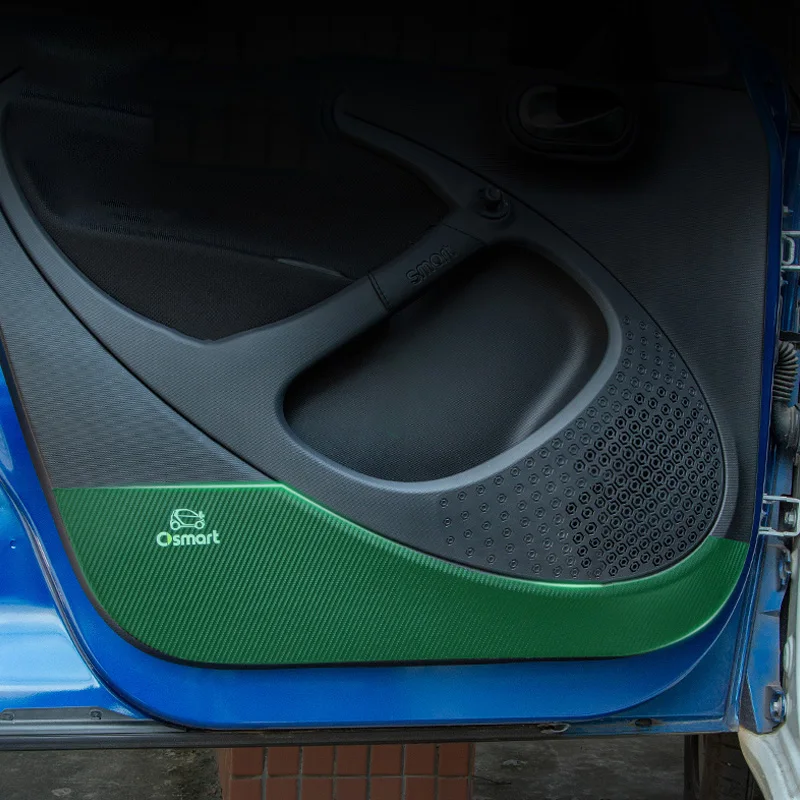 Защитная Наклейка для автомобильной двери декоративные аксессуары Mercedes Smart fortwo