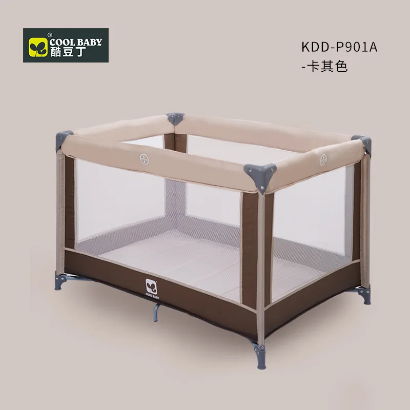 COOLBABY Baby Cribs  Baby Nest Bed Crib Multi-function Folding Portable Baby Bed Cradle Bed Movable Baby Stitching Bed